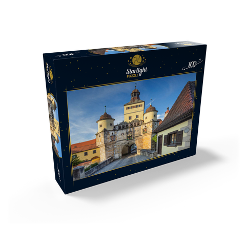 City fortification with the Ellinger Gate 100 Jigsaw Puzzle box view1