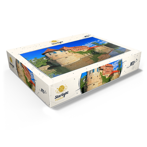 Wasserschloss Unsleben, Lower Franconia, Bavaria, Germany 100 Jigsaw Puzzle box view1