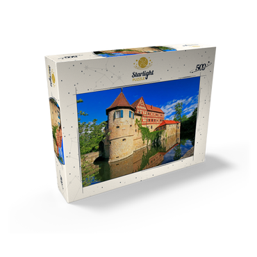 Wasserschloss Unsleben, Lower Franconia, Bavaria, Germany 500 Jigsaw Puzzle box view1