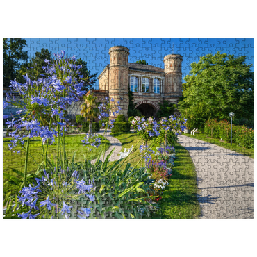 puzzleplate Gatehouse at the Orangery in the Botanical Garden in the Palace Garden of Karlsruhe Palace 500 Jigsaw Puzzle