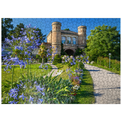 puzzleplate Gatehouse at the Orangery in the Botanical Garden in the Palace Garden of Karlsruhe Palace 500 Jigsaw Puzzle