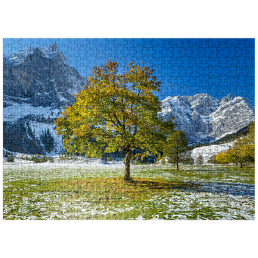 puzzleplate Mountain horn in the Eng 500 Jigsaw Puzzle