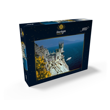 Rock castle Schalbennest near Yalta, Crimean Peninsula, Ukraine 1000 Jigsaw Puzzle box view1
