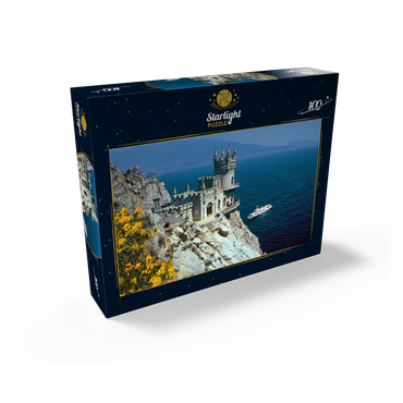 Rock castle Schalbennest near Yalta, Crimean Peninsula, Ukraine 100 Jigsaw Puzzle box view1