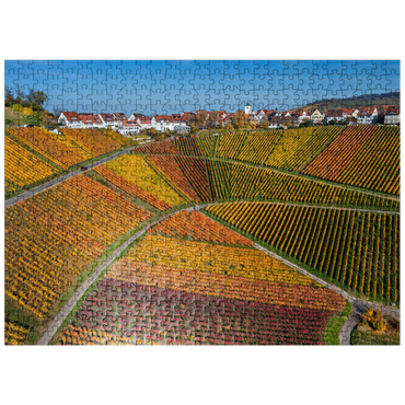 puzzleplate Vineyards near Rotenberg in the district of Untertürkheim 500 Jigsaw Puzzle
