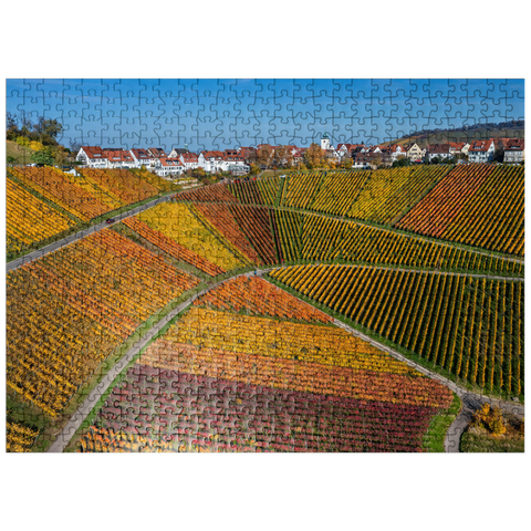 puzzleplate Vineyards near Rotenberg in the district of Untertürkheim 500 Jigsaw Puzzle