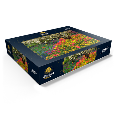 Flower arrangement in the Luisenpark in Mannheim 1000 Jigsaw Puzzle box view1