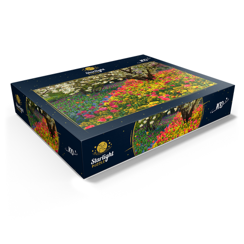 Flower arrangement in the Luisenpark in Mannheim 100 Jigsaw Puzzle box view1
