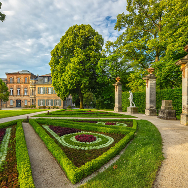 Fantaisie Rococo Style Castle and Castle Park in Donndorf 1000 Jigsaw Puzzle 3D Modell