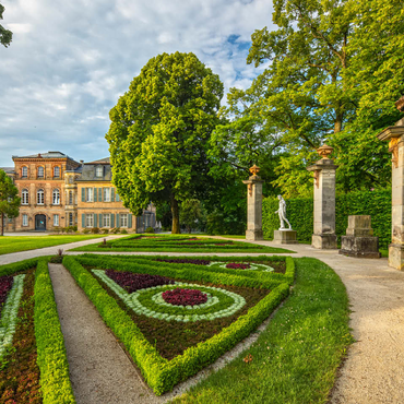 Fantaisie Rococo Style Castle and Castle Park in Donndorf 100 Jigsaw Puzzle 3D Modell