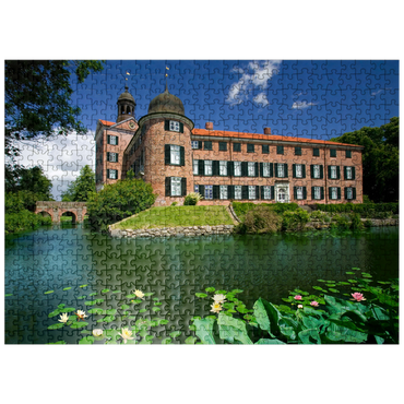 puzzleplate Eutin Castle, Holstein Switzerland, Schleswig-Holstein 500 Jigsaw Puzzle
