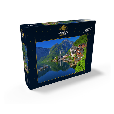 Hallstatt am Hallstättersee, Salzkammergut, Upper Austria 1000 Jigsaw Puzzle box view1