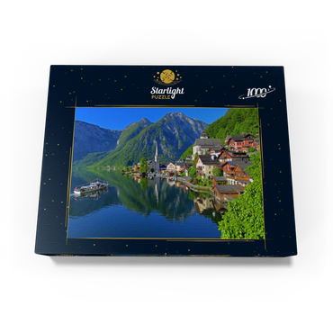 Hallstatt am Hallstättersee, Salzkammergut, Upper Austria 1000 Jigsaw Puzzle box view1