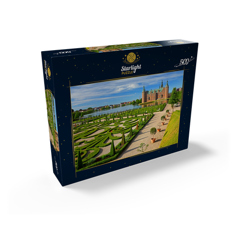 Frederiksborg moated castle, Hilleröd, Zealand, Denmark 500 Jigsaw Puzzle box view1