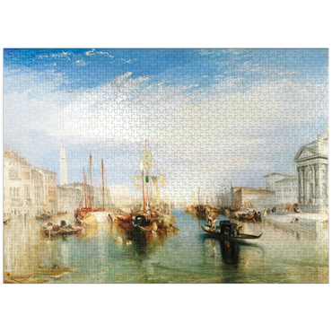 puzzleplate Venice, from the Porch of Madonna della Salute 1000 Jigsaw Puzzle