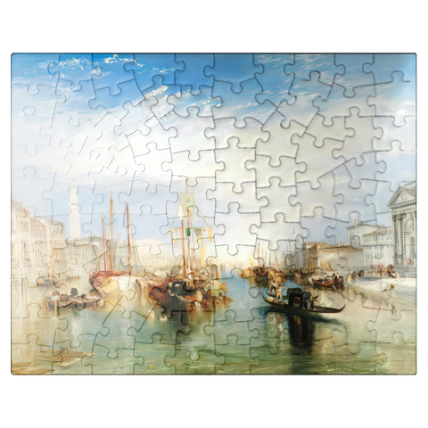 puzzleplate Venice, from the Porch of Madonna della Salute 100 Jigsaw Puzzle