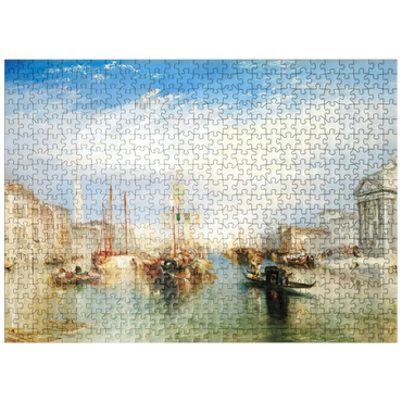 puzzleplate Venice, from the Porch of Madonna della Salute 500 Jigsaw Puzzle