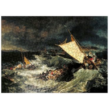 puzzleplate The Shipwreck 500 Jigsaw Puzzle