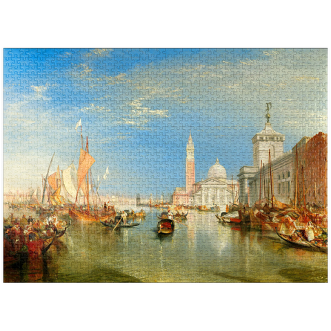 puzzleplate Venice: The Dogana and San Giorgio Maggiore 1000 Jigsaw Puzzle