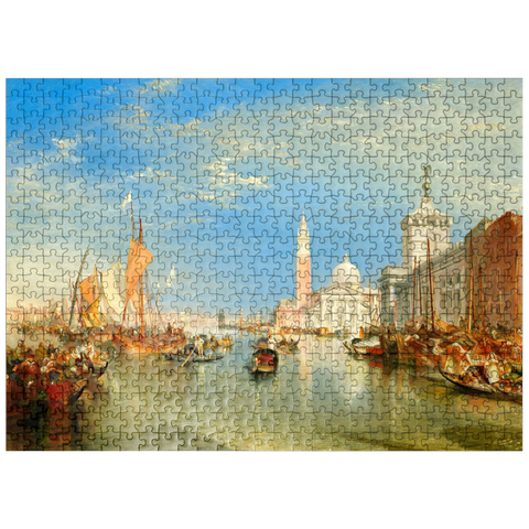 puzzleplate Venice: The Dogana and San Giorgio Maggiore 500 Jigsaw Puzzle