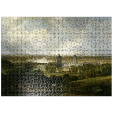 puzzleplate London from Greenwich Park exhibited 500 Jigsaw Puzzle