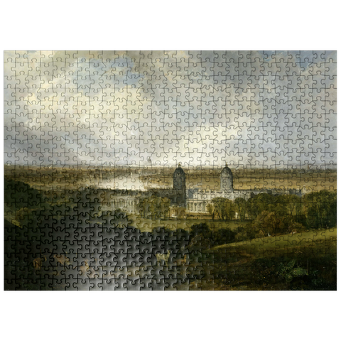 puzzleplate London from Greenwich Park exhibited 500 Jigsaw Puzzle