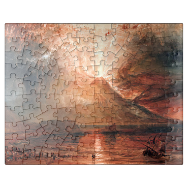 puzzleplate Vesuvius in eruption 100 Jigsaw Puzzle