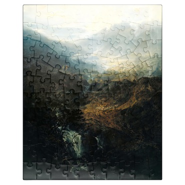 puzzleplate Morning among the Coniston Fells, Cumberland 100 Jigsaw Puzzle