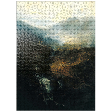 puzzleplate Morning among the Coniston Fells, Cumberland 500 Jigsaw Puzzle