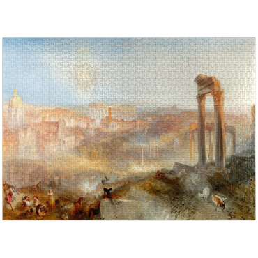 puzzleplate Modern Rome - Campo Vaccino 1000 Jigsaw Puzzle