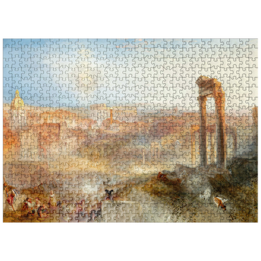 puzzleplate Modern Rome - Campo Vaccino 500 Jigsaw Puzzle