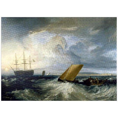 puzzleplate Sheerness as seen from the Nore 1000 Jigsaw Puzzle