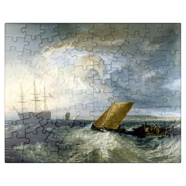 puzzleplate Sheerness as seen from the Nore 100 Jigsaw Puzzle