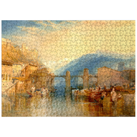 puzzleplate Grenoble Bridge 500 Jigsaw Puzzle