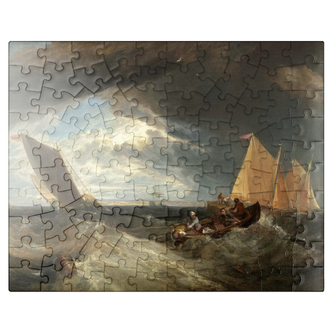 puzzleplate The Junction of the Thames and the Medway 100 Jigsaw Puzzle