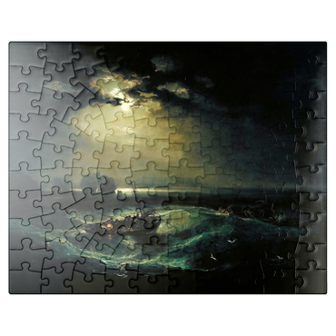 puzzleplate Fishermen at Sea 100 Jigsaw Puzzle