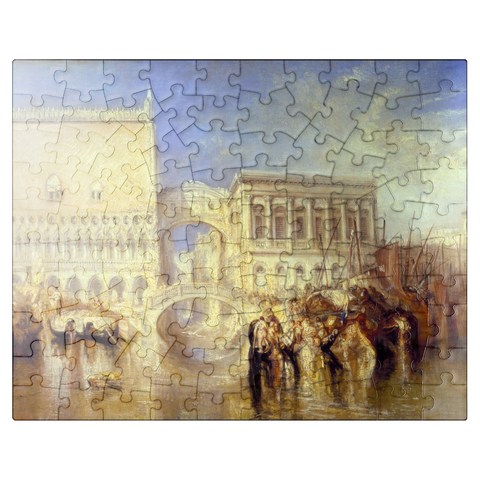 puzzleplate Venice, the Bridge of Sighs 100 Jigsaw Puzzle