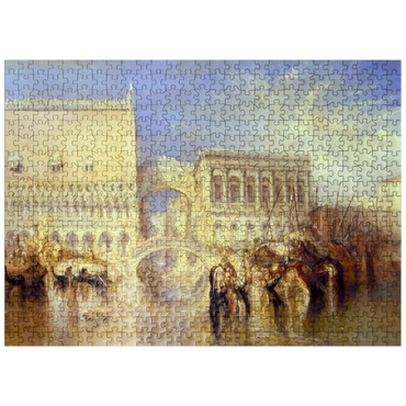 puzzleplate Venice, the Bridge of Sighs 500 Jigsaw Puzzle