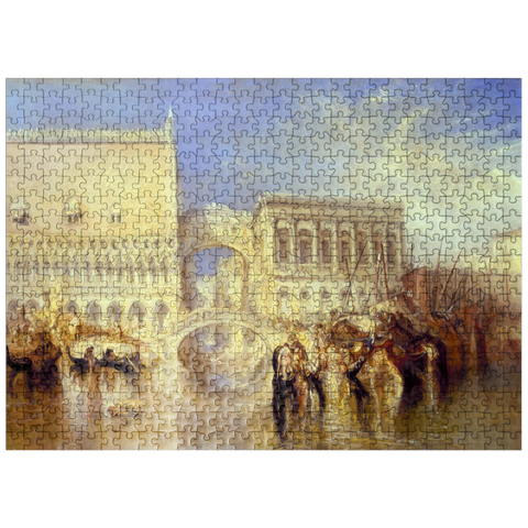 puzzleplate Venice, the Bridge of Sighs 500 Jigsaw Puzzle