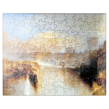 puzzleplate Ancient Rome: Agrippina Landing with the Ashes of Germanicus 100 Jigsaw Puzzle