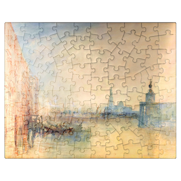 puzzleplate Venice, The Mouth of the Grand Canal 100 Jigsaw Puzzle