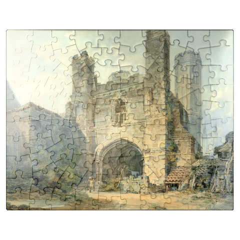 puzzleplate Saint Augustine's Gate, Canterbury 100 Jigsaw Puzzle