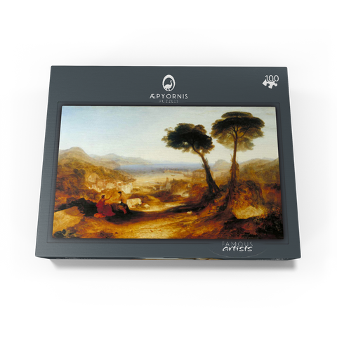 The Bay of Baiae, with Apollo and the Sibyl 100 Jigsaw Puzzle box view1