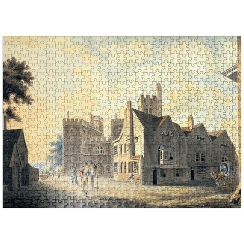 puzzleplate View of the Archbishop's Palace, Lambeth 500 Jigsaw Puzzle