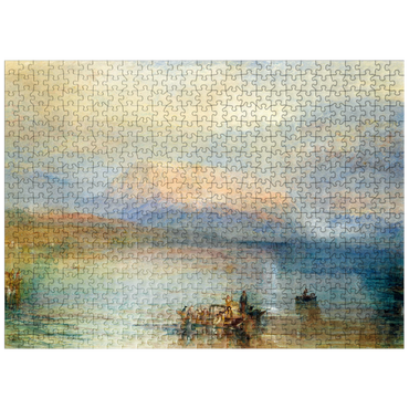 puzzleplate The Red Rigi 500 Jigsaw Puzzle