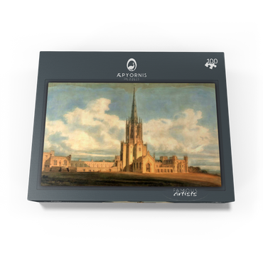 Projected Design for Fonthill Abbey, Wiltshire 100 Jigsaw Puzzle box view1