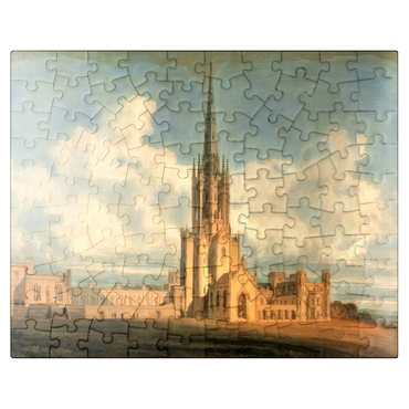 puzzleplate Projected Design for Fonthill Abbey, Wiltshire 100 Jigsaw Puzzle