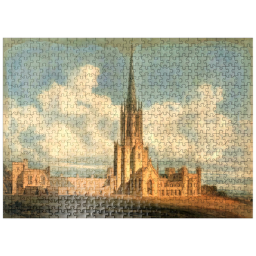 puzzleplate Projected Design for Fonthill Abbey, Wiltshire 500 Jigsaw Puzzle
