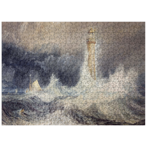 puzzleplate Bell Rock Lighthouse 500 Jigsaw Puzzle