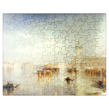 puzzleplate The Dogano, San Giorgio, Citella, from the Steps of the Europa 100 Jigsaw Puzzle